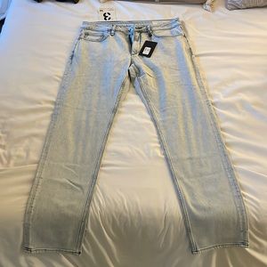 Men’s rag & bone fit 3 light wash denim - 34x32